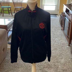 Manchester United Youth Size Medium Zip Up Jacket, Great Condition!